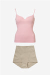 SHELLTOP MEDIUM & HIGH WAIST SHORTS SET