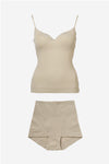 SHELLTOP MEDIUM & HIGH WAIST SHORTS SET