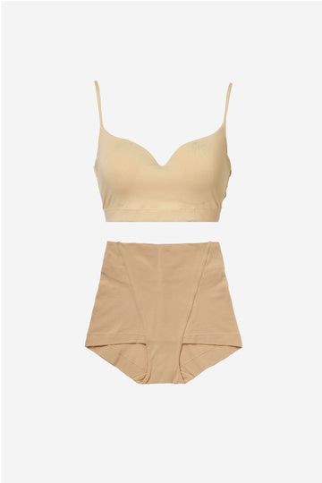SHELLTOP SHORT & HIGH WAIST SHORTS SET