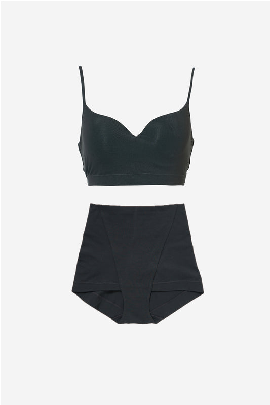 SHELLTOP SHORT & HIGH WAIST SHORTS SET