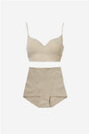 SHELLTOP SHORT & HIGH WAIST SHORTS SET
