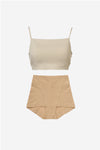 LUNATOP SHORT & HIGH WAIST SHORTS SET
